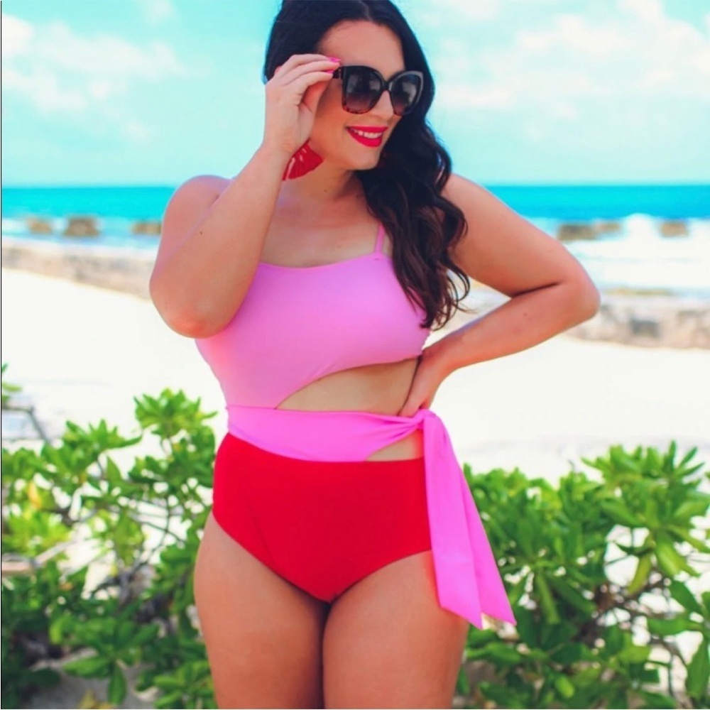 Jess Lea Tie Waist Swimsuit